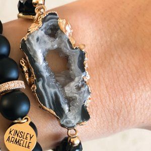Kinsley Armelle Agate Collection "Tailor" Bracelet